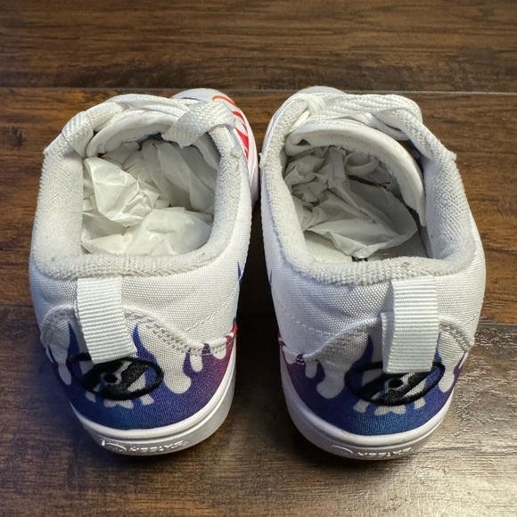 Heelys Pro 20 Skate Shoes Youth 1Y Unisex Multicolor Flames Like New - Picture 5 of 11